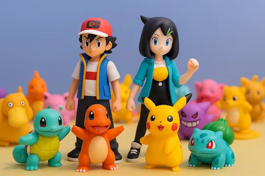 Kids at Pokémon Stop Motion Flix